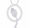 Jewelove™ Pendants & Earrings only Pendant Designer Platinum Diamond Pendant Set JL PT P BT 37-F