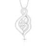 Jewelove™ Pendants & Earrings Pendant only Designer Platinum Diamond Pendant Set JL PT P NL 8479