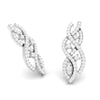 Jewelove™ Pendants & Earrings Designer Platinum Diamond Pendant Set JL PT P NL 8509