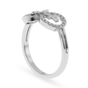 Jewelove™ Rings Designer Platinum Diamond Ring for Women JL PT LC867