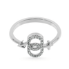 Jewelove™ Rings Designer Platinum Diamond Ring for Women JL PT LC888