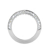 Jewelove™ Rings Designer Platinum Diamond Ring for Women JL PT WB RD 129