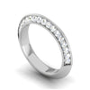 Jewelove™ Rings Designer Platinum Diamond Ring for Women JL PT WB RD 129