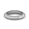 Jewelove™ Rings Women's Band only / SI IJ Designer Platinum Diamond Ring for Women JL PT WB RD 129