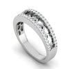 Jewelove™ Rings Designer Platinum Diamond Ring for Women JL PT WB6022