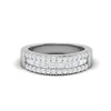 Jewelove™ Rings SI IJ Designer Platinum Diamond Ring for Women JL PT WB6025