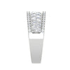 Jewelove™ Rings Designer Platinum Diamond Ring for Women JL PT WB6028