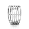 Jewelove™ Rings Designer Platinum Diamond Ring JL PT R 8118