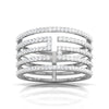 Jewelove™ Rings Designer Platinum Diamond Ring JL PT R 8118