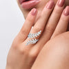 Jewelove™ Rings Designer Platinum Diamond Ring JL PT R 8126