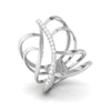 Jewelove™ Rings Designer Platinum Diamond Ring JL PT R 8127