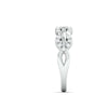 Jewelove™ Rings Designer Platinum Diamond Ring with Infinity Loops for Women JL PT 973