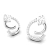Jewelove™ Pendants & Earrings Designer Platinum Diamond Solitaire Pendant Set for Women JL PT PE 82C