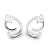 Jewelove™ Pendants & Earrings Earrings only Designer Platinum Diamond Solitaire Pendant Set for Women JL PT PE 82C