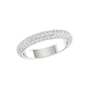 Jewelove™ Rings Designer Platinum Diamond Wedding Ring for Women JL PT RD RN 9295