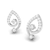 Jewelove™ Earrings Designer Platinum Earrings with Diamonds for Women JL PT E N-2