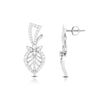 Jewelove™ Earrings Designer Platinum Earrings with Diamonds for Women JL PT E NK-52