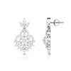 Jewelove™ Earrings Designer Platinum Earrings with Diamonds JL PT E NK-68