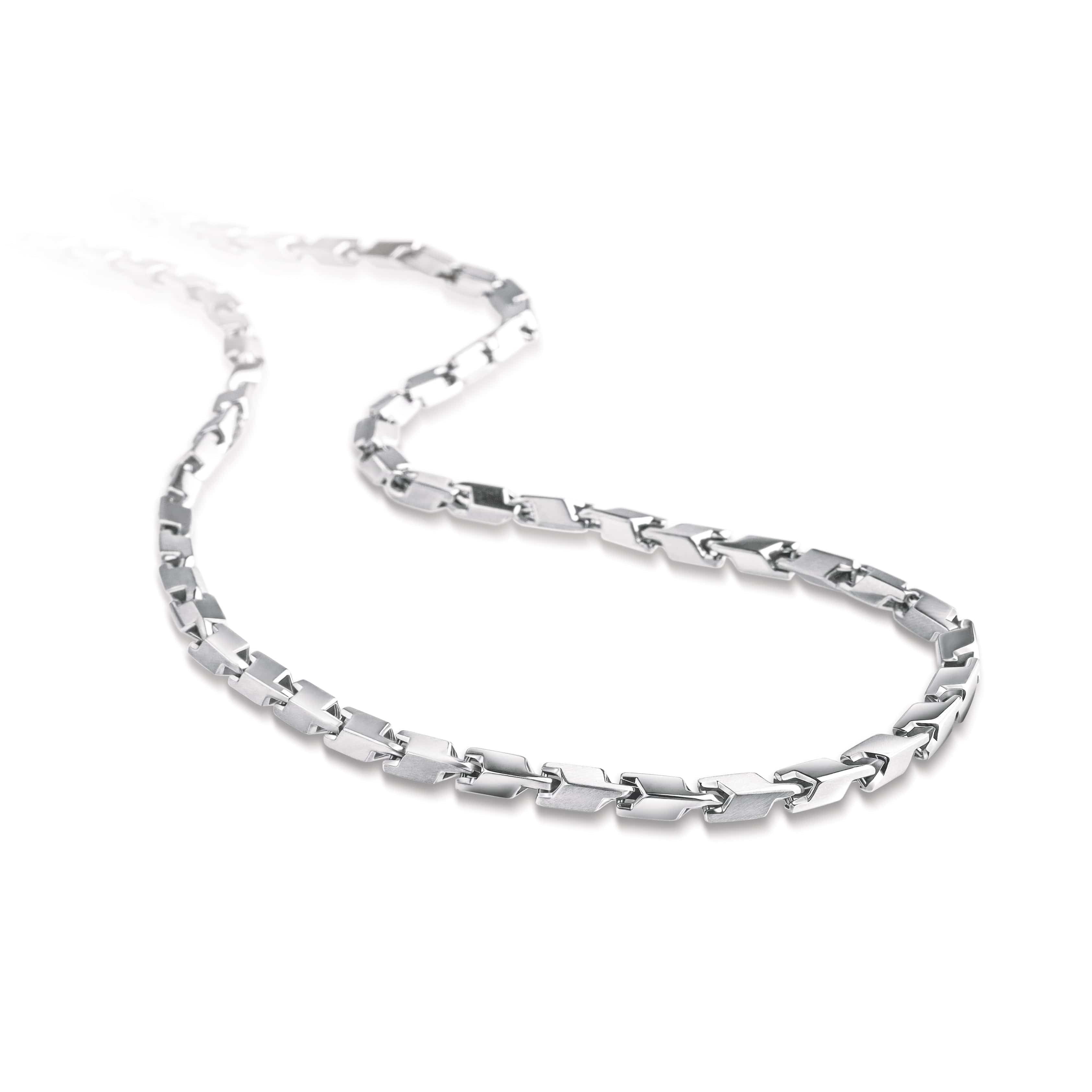 Designer Platinum Evara Chain for Men JL PT 750 Certified by PGI Jewelove