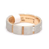 Jewelove™ Rings Designer Platinum & Gold Fusion Couple Rings with Diamond JL PT 1112