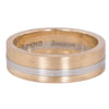 Jewelove™ Designer Platinum & Gold Fusion Men's Ring JL PT 523-A