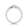 Jewelove™ Rings Designer Platinum Halo-Style Solitaire Engagement Ring JL PT R-13