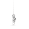 Jewelove™ Pendants Designer Platinum Heart Diamond Pendant for Women JL PT P LC950