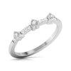 Jewelove™ Rings SI IJ / Women's Band only Designer Platinum Heart Diamond Ring for Women JL PT R 8170