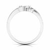 Jewelove™ Rings Designer Platinum Heart Diamond Ring JL PT R 8146