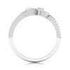 Jewelove™ Rings Designer Platinum Heart Diamond Ring JL PT R 8150
