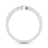 Jewelove™ Rings Designer Platinum Heart Diamond Ring JL PT R 8151