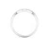 Jewelove™ Rings Designer Platinum Infinity Ring with Diamonds for Women JL PT 970