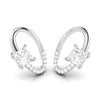 Jewelove™ Pendants & Earrings Designer Platinum Princes Cut Solitaire Pendant Set for Women JL PT PE 82F