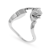 Jewelove™ Rings Women's Band only Designer Platinum Ring for Women JL PT LC876