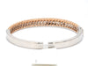 Jewelove™ Bangles & Bracelets Designer Platinum & Rose Gold Bracelet for Men JL PTB 1080
