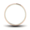 Circle View of Designer Platinum & Rose Gold Couple Rings JL PT 638