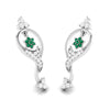 Jewelove™ Earrings Designer Platinum with Diamond Earrings for Women JL PT E NL8538
