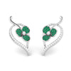 Jewelove™ Earrings Designer Platinum with Diamond Earrings for Women JL PT E NL8579