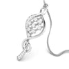 Jewelove™ Pendants & Earrings Designer Platinum with Diamond Pendant Set for Women JL PT P NL 8491