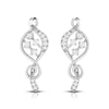 Jewelove™ Pendants & Earrings Earrings only Designer Platinum with Diamond Pendant Set for Women JL PT P NL 8491