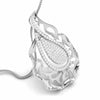 Jewelove™ Pendants & Earrings Designer Platinum with Diamond Pendant Set for Women JL PT PE NL8472