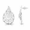 Jewelove™ Pendants & Earrings Designer Platinum with Diamond Pendant Set for Women JL PT PE NL8472