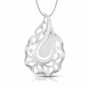 Jewelove™ Pendants & Earrings Pendant only Designer Platinum with Diamond Pendant Set for Women JL PT PE NL8472