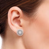Jewelove™ Pendants & Earrings Designer Platinum with Diamond Pendant Set JL PT P BT 17-A