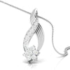 Jewelove™ Pendants & Earrings Designer Platinum with Diamond Pendant Set JL PT P BT 81-D
