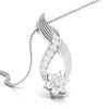 Jewelove™ Pendants & Earrings Pendant only Designer Platinum with Diamond Pendant Set JL PT P BT 81-D