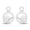 Jewelove™ Pendants & Earrings Earrings Designer Platinum with Diamond Solitaire Pendant Set for Women JL PT PE 76F