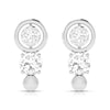 Jewelove™ Pendants & Earrings Earrings Designer Platinum with Diamond Solitaire Pendant Set for Women JL PT PE 78A
