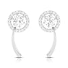 Jewelove™ Pendants & Earrings Earrings Designer Platinum with Diamond Solitaire Pendant Set for Women JL PT PE 78B
