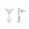 Jewelove™ Pendants & Earrings Designer Platinum with Diamond Solitaire Pendant Set for Women JL PT PE 78H